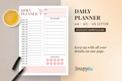 daily planner feature images