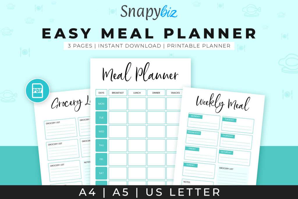 easy meal planner