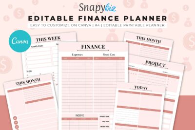 Finance Canva Planner