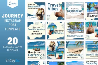 Journey Instagram Travel Template