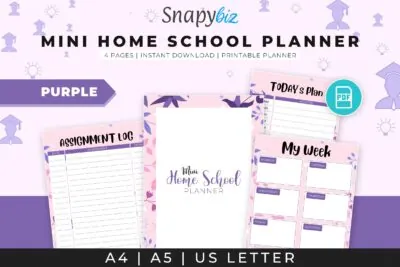 mini home school planner 1
