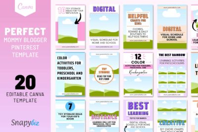 Perfect Mommy Blogger Pinterest Template