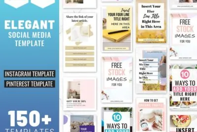 Social Media Post Bundle-Social Media Template Bundle