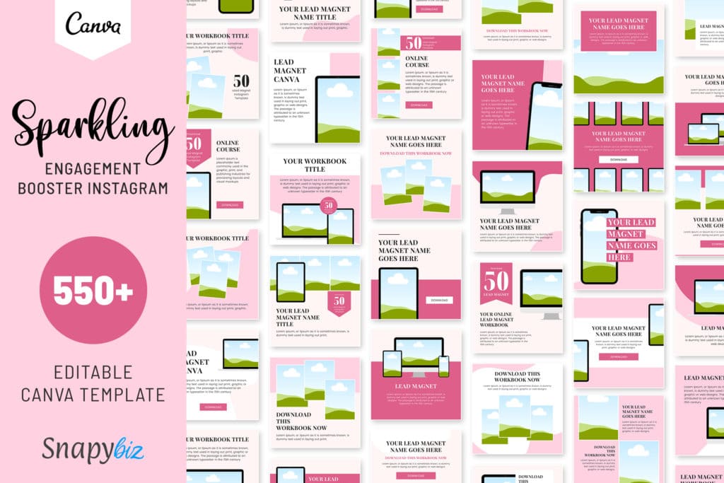 Sparkling Engagement Booster Instagram Templates