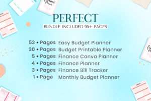 Perfect Finance Planner Bundle | Business Finances