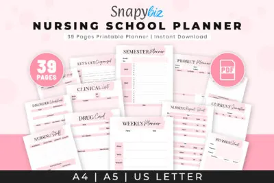 nursing school planner