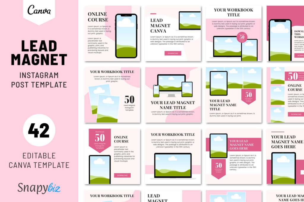 Lead Magnet Template Lead Magnet Template
