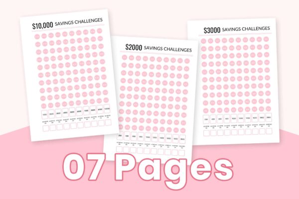 Savings tracker printable - image 4