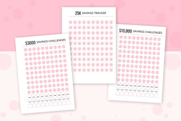 Savings tracker printable - image 6