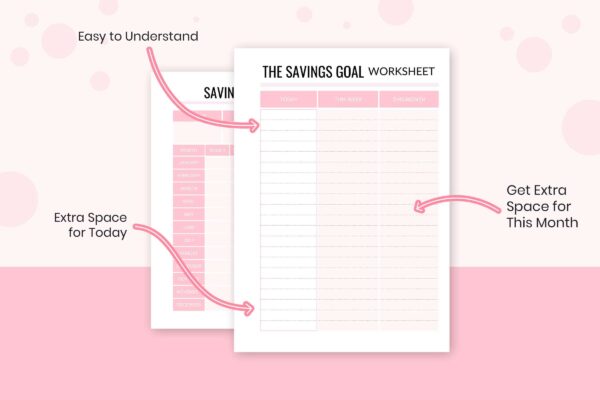 Savings tracker printable - image 7