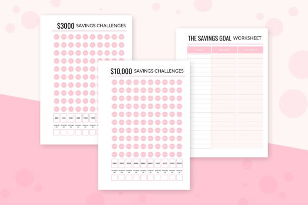 Savings tracker printable - image 8