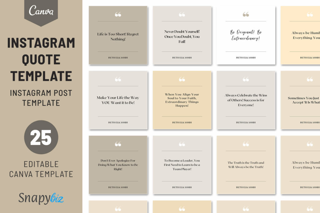 instagram quote template