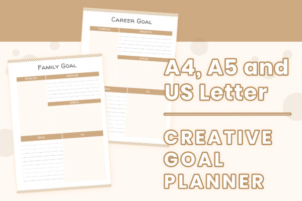 Creative Goal Planner 6 Creative goal planner 6