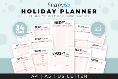 Holiday Binder