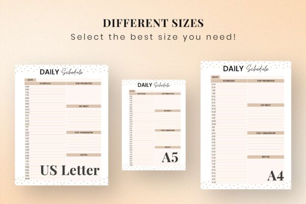 Daily Schedule Planner Feature Images 3 Daily schedule planner feature images 3