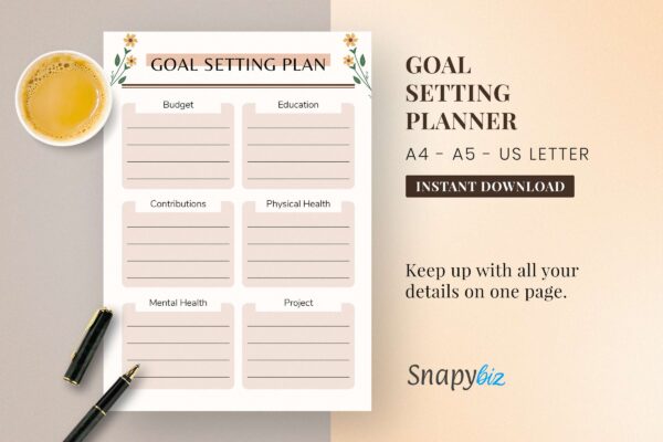 Goal Setting Plan1 Goal setting plan1