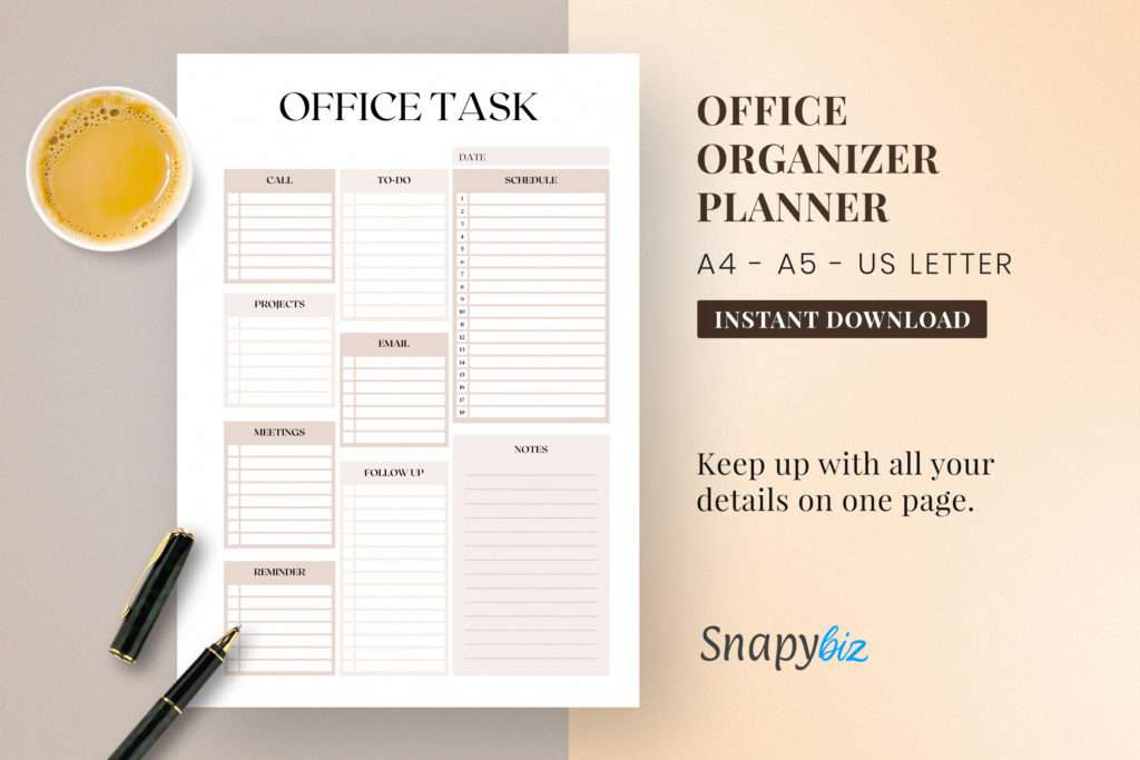 office organizer planner feature images