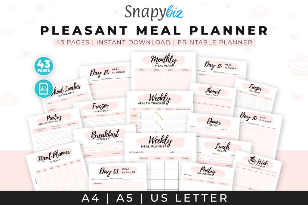 pleasant meal planner