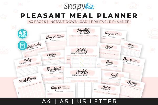 Pleasant Meal Planner Pleasant meal planner