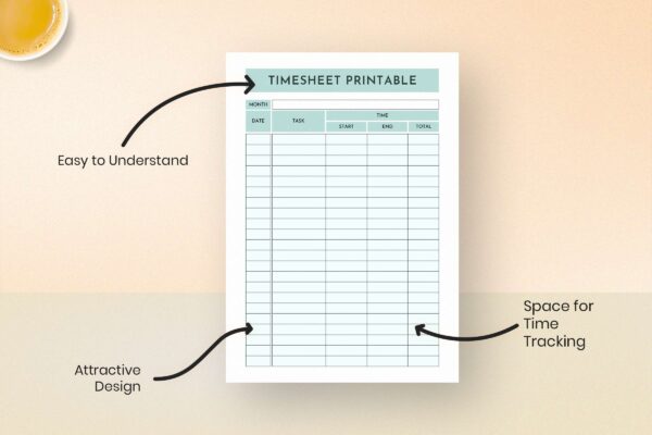 Timesheet Printable Feature Images 1 Timesheet printable feature images 1