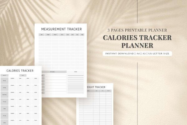 Calories tracker planner feature images 2