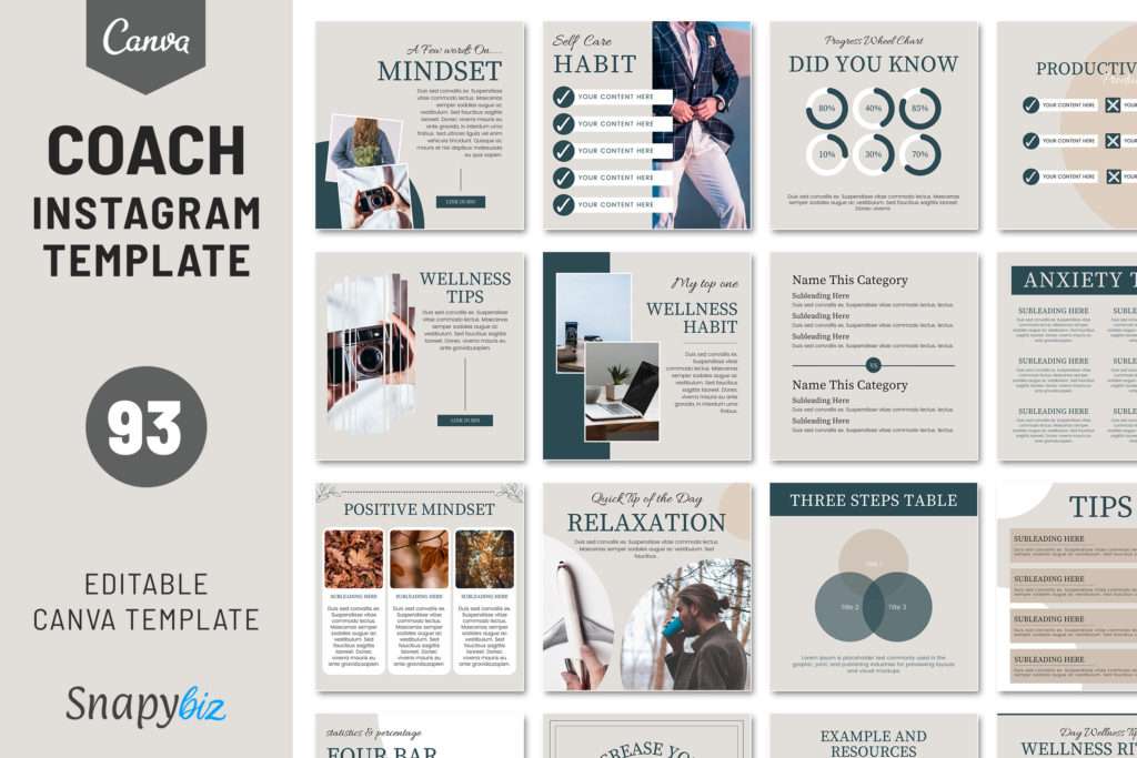 coach instagram template