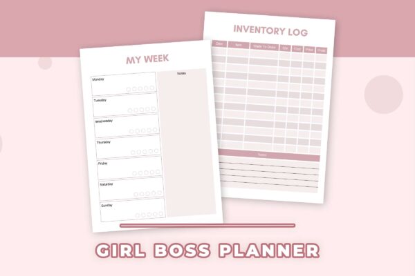 Girl Boss Planner 1 Girl boss planner 1