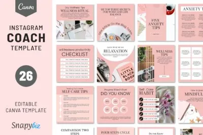 instagram coach template