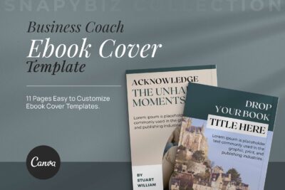 business coach e book cover template feature images