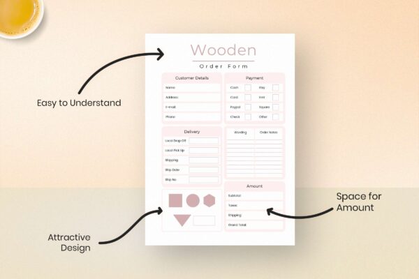 Wooden Order Form Printable Feature Images 1 Wooden order form printable feature images 1