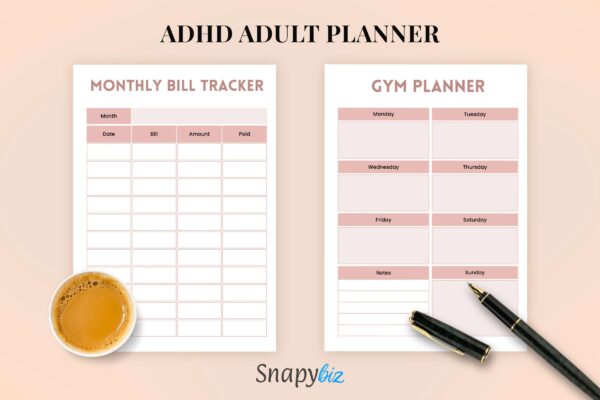 Adhd Adult Planner 4 Adhd adult planner