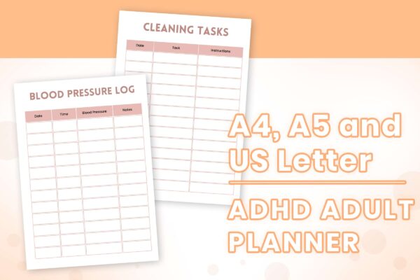 Adhd Adult Planner 6 Adhd adult planner