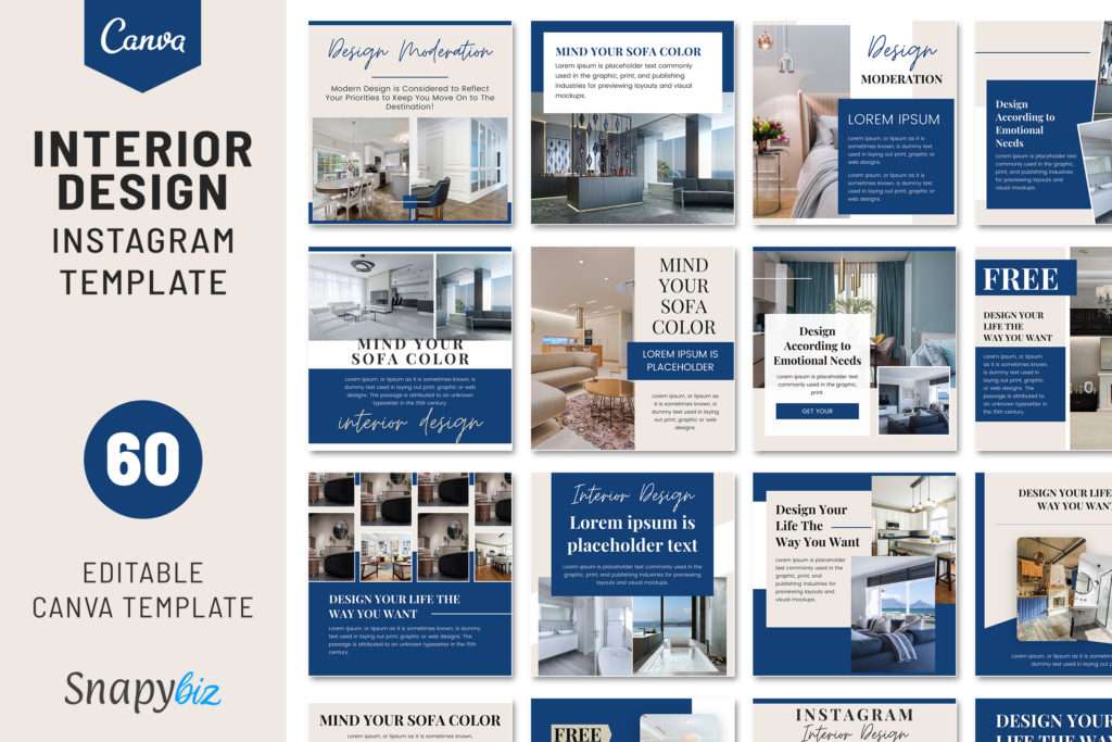 interior design instagram posts