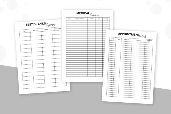 Medical expense tracker 8