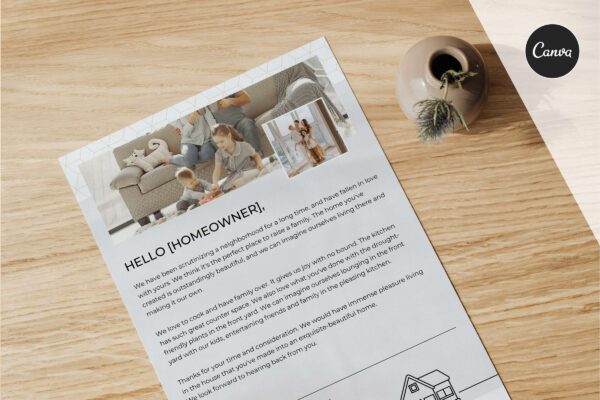 Home offer letter template