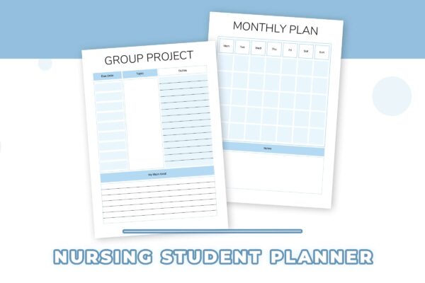 Nursing school planner
