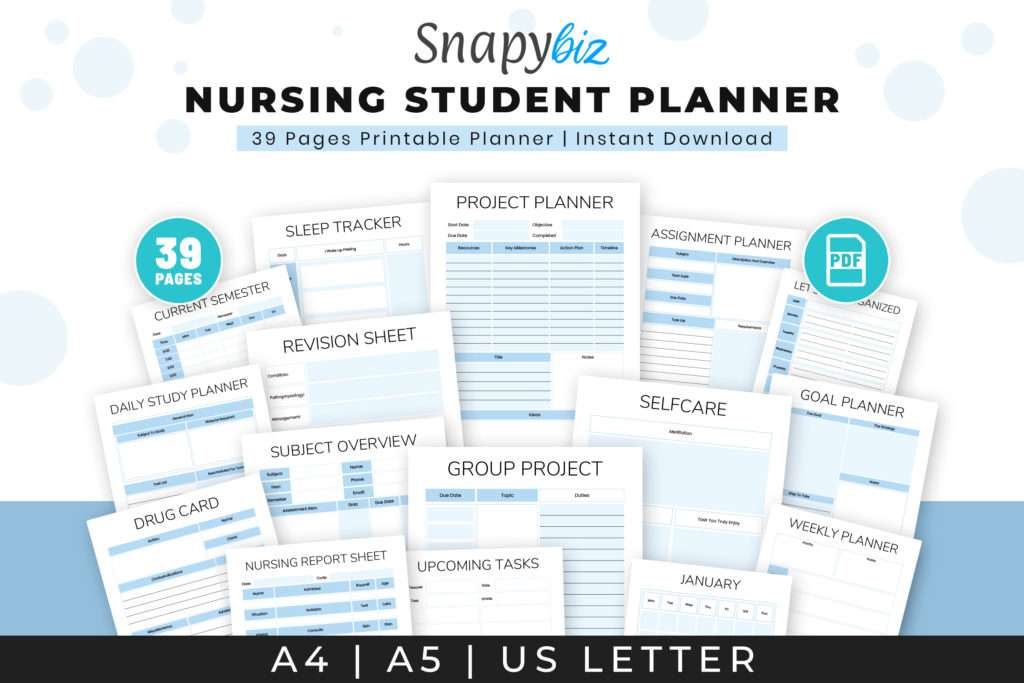 nursing school planner