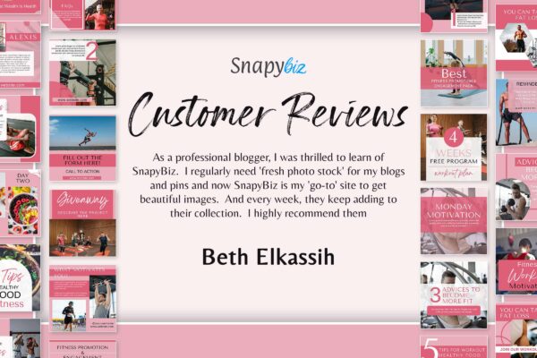 Fitness instagram canva post templates