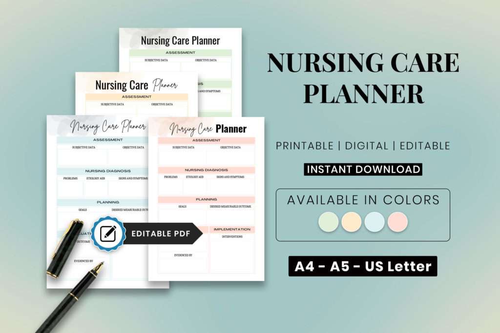 nursing care plans printable