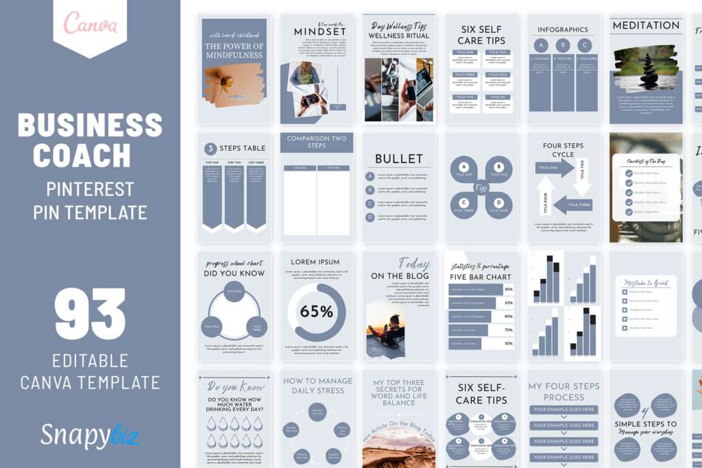 Pinterest Templates for Coaches