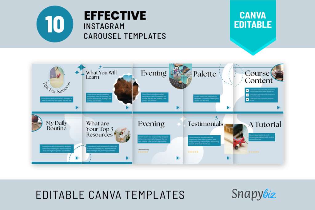 canva carousel post