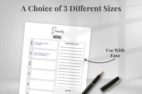 Home Management Planner Black And White 3 Home management binder | household binder