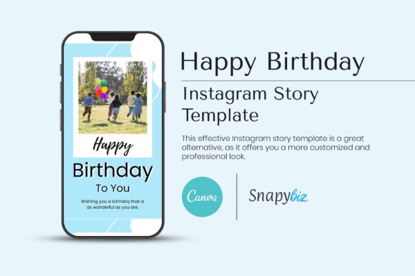 Instagram Story Birthday Template 10 Aesthetic birthday instagram story