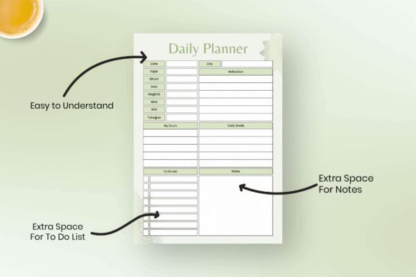 Islamic Daily Planner Feature Image 1 Islamic planner