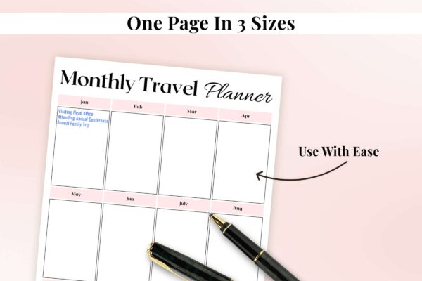 Monthly Travel Planner Feature Image 4 Monthly travel planner pdf