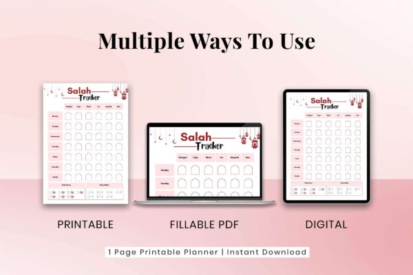 Salah printable