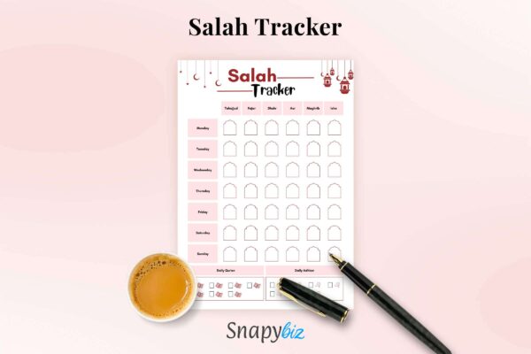 Salah printable