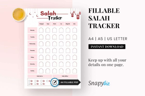 Salah printable