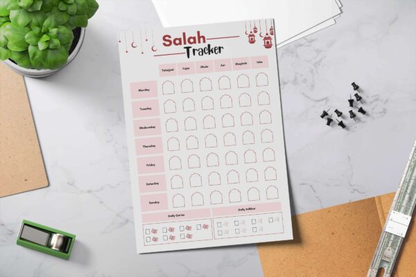 Salah printable