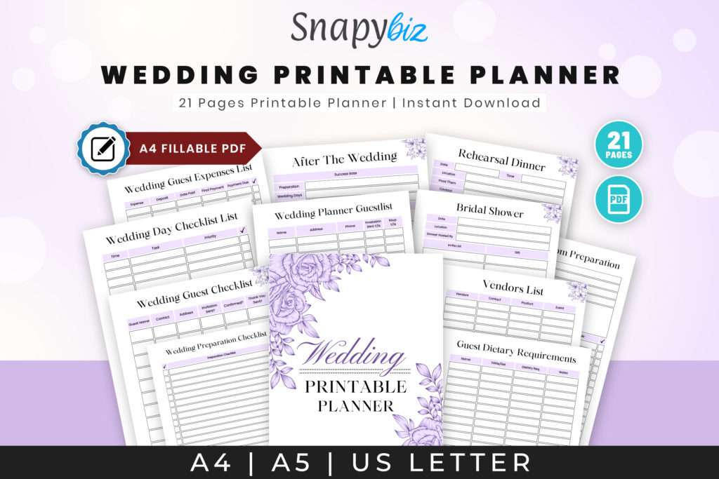 wedding planner book